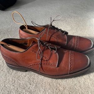 Allen Edmonds brown leather shoes 9.5 D
